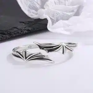Bracelet femme jonc ailé 1