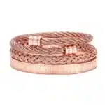 Bracelet homme multi rangs tressé 5