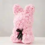 Lapin en roses éternelles Saint Valentin 1
