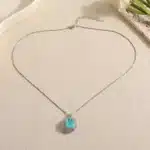 Collier femme pierre turquoise 2