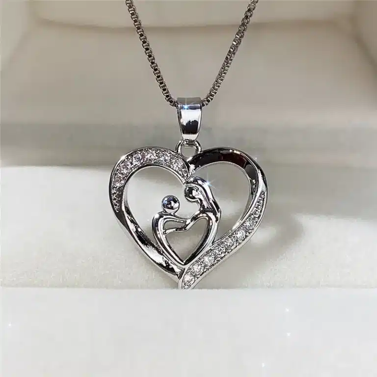 Collier fête des mères maman enfant 5