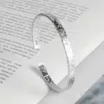 Bracelet fin argent minimaliste pour femme 1