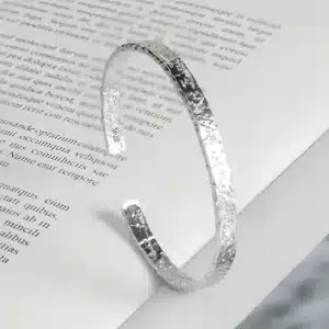 Bracelet fin argent minimaliste pour femme 1