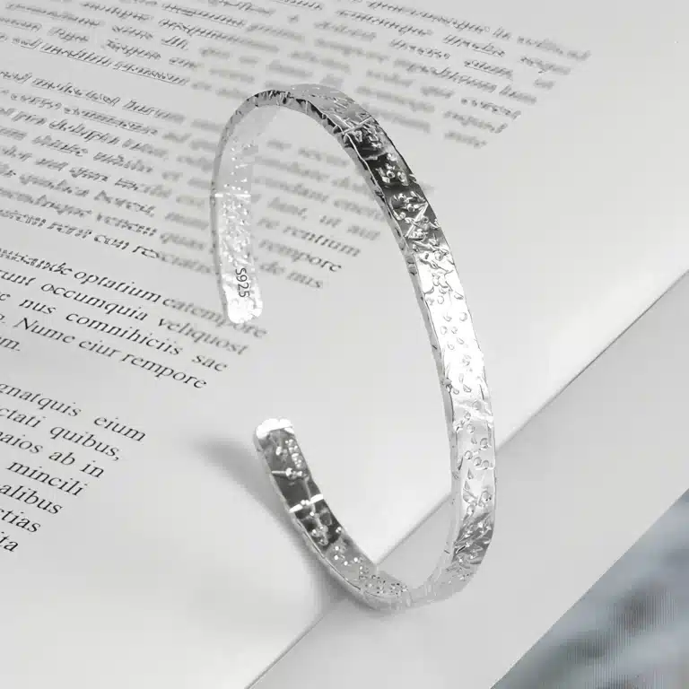 Bracelet fin argent minimaliste pour femme 1