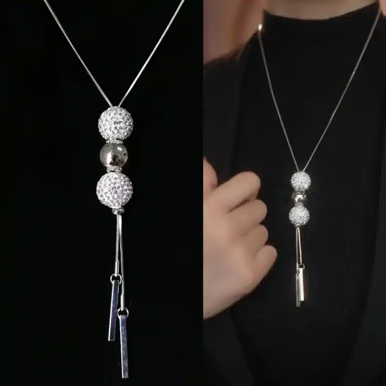 Collier long femme 1