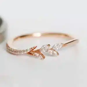 Bague de fiançailles femme brillante 1