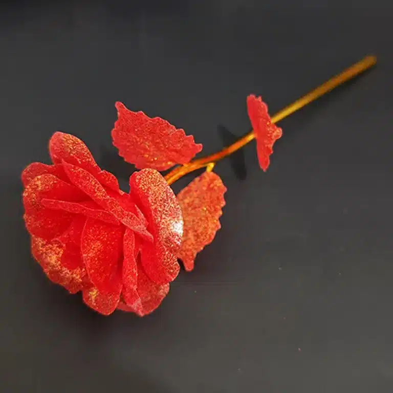 10 roses éternelles brillantes Saint Valentin 6