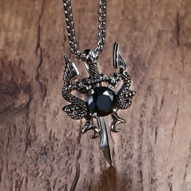 Collier couple gothique 4