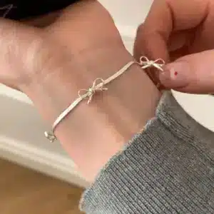 Bracelet femme petits noeuds lacets 1