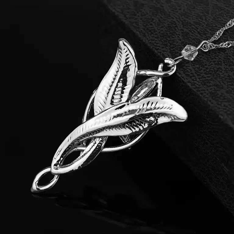 Collier couple épée elfique 2