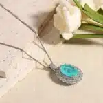 Collier femme pierre turquoise 3