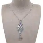 Collier femme clé de sorcière 5