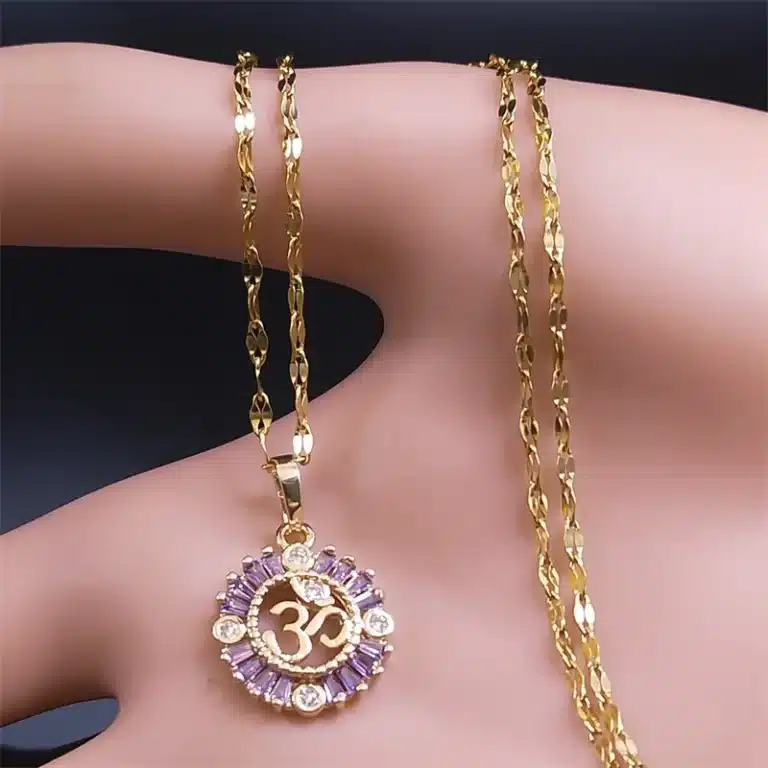Collier femme yoga 20