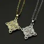 Collier couple celtique porte-bonheur 1