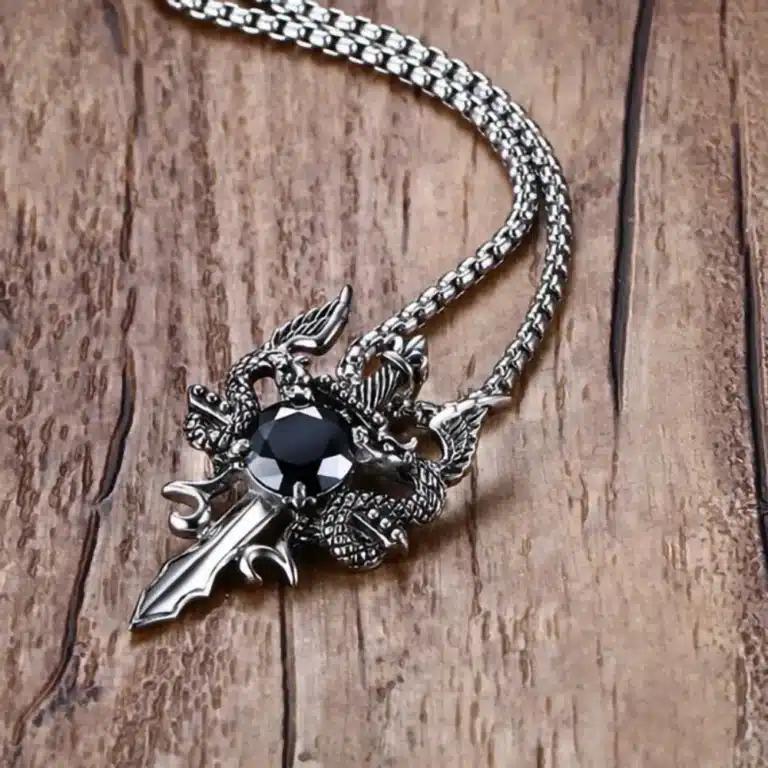 Collier couple gothique 3