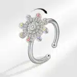 Bague femme anti stress 1