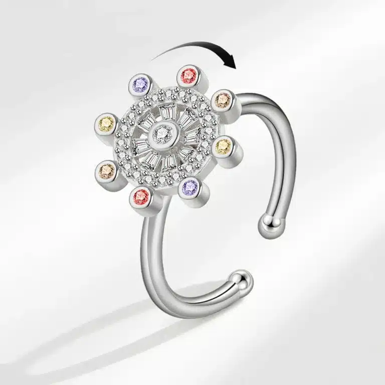Bague femme anti stress 1