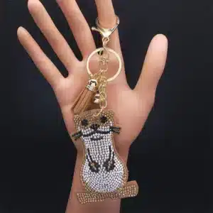 Porte-clés femme loutre 1