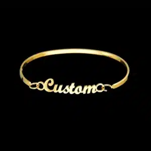 Bracelet femme nom personnalisé 1