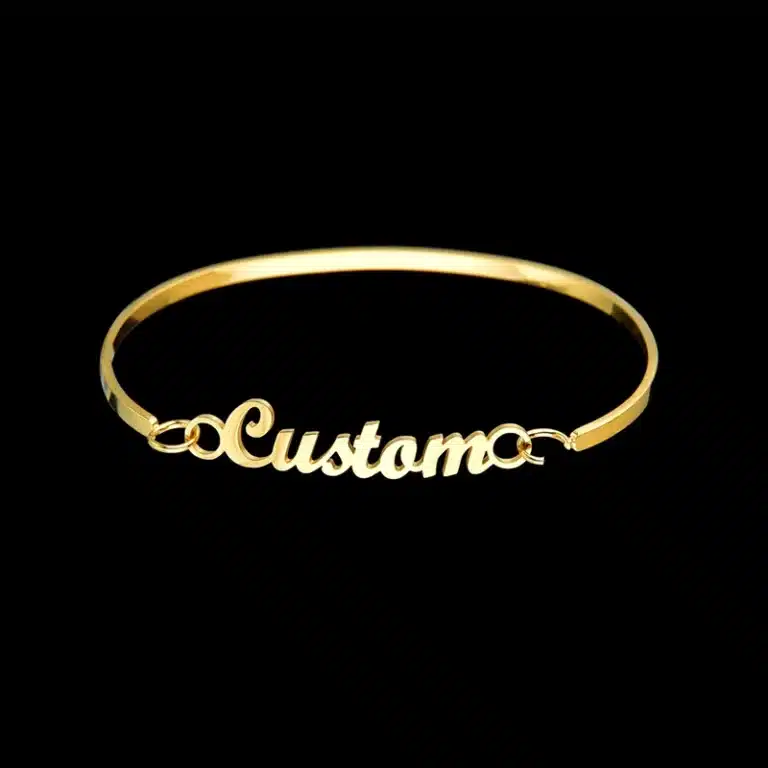 Bracelet femme nom personnalisé 1
