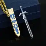 Collier homme épée Zelda 3