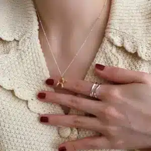 Collier femme chien ballon 1