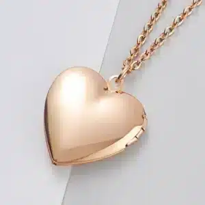 Collier femme gros coeur photo 1