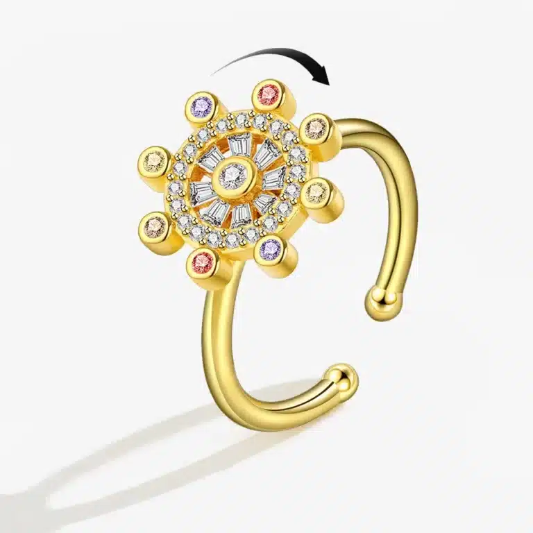 Bague femme anti stress 2