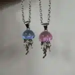 Collier couple méduse 3