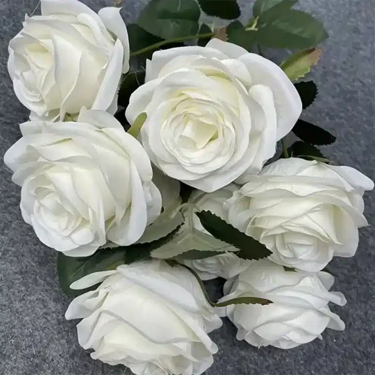 Bouquet roses éternelles différentes couleurs 5