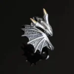 Bague femme dragon gothique 3