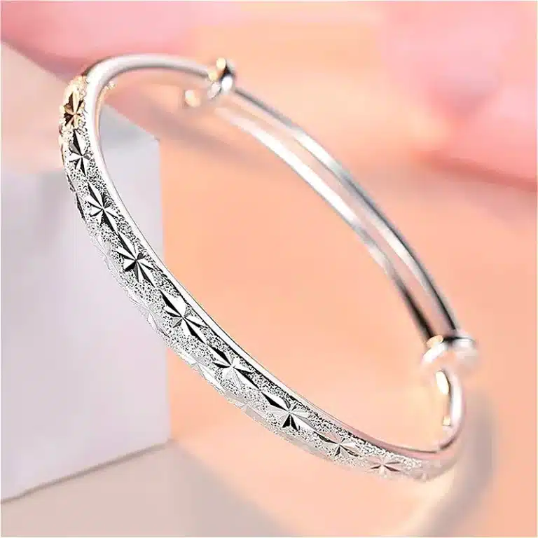 Bracelets de luxe en argent Sterling 925 pour femmes, Vintage, Original, sculpture de ciel étoilé, réglables, bijoux fins de fête de mariage 1