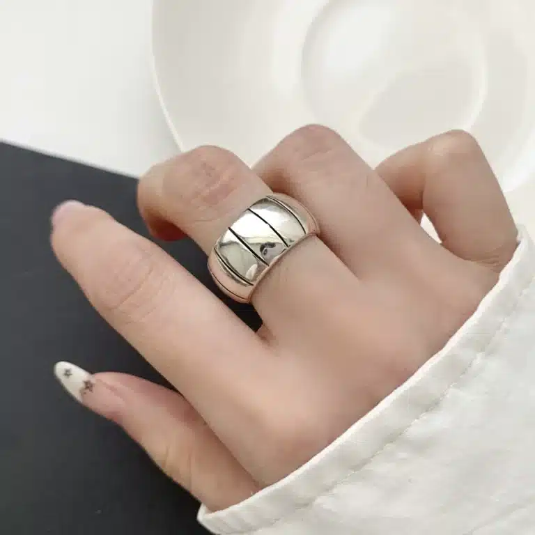 Bague femme contemporaine 1
