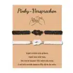 Bracelets couple promesse noeuds colorés 4