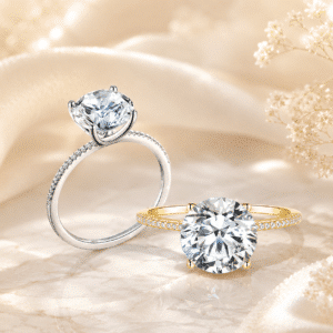 Bague femme solitaire brillant plusieurs couleurs