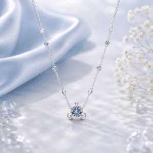 Collier femme carrosse princesse