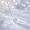 Collier femme flocon de neige